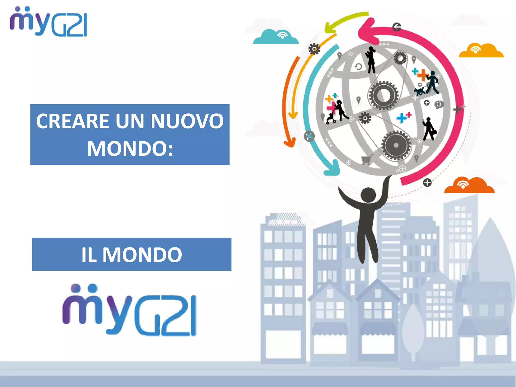 CREARE UN NUOVO
MONDO:
IL MONDO
 