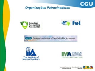 Organizações Patrocinadoras
 