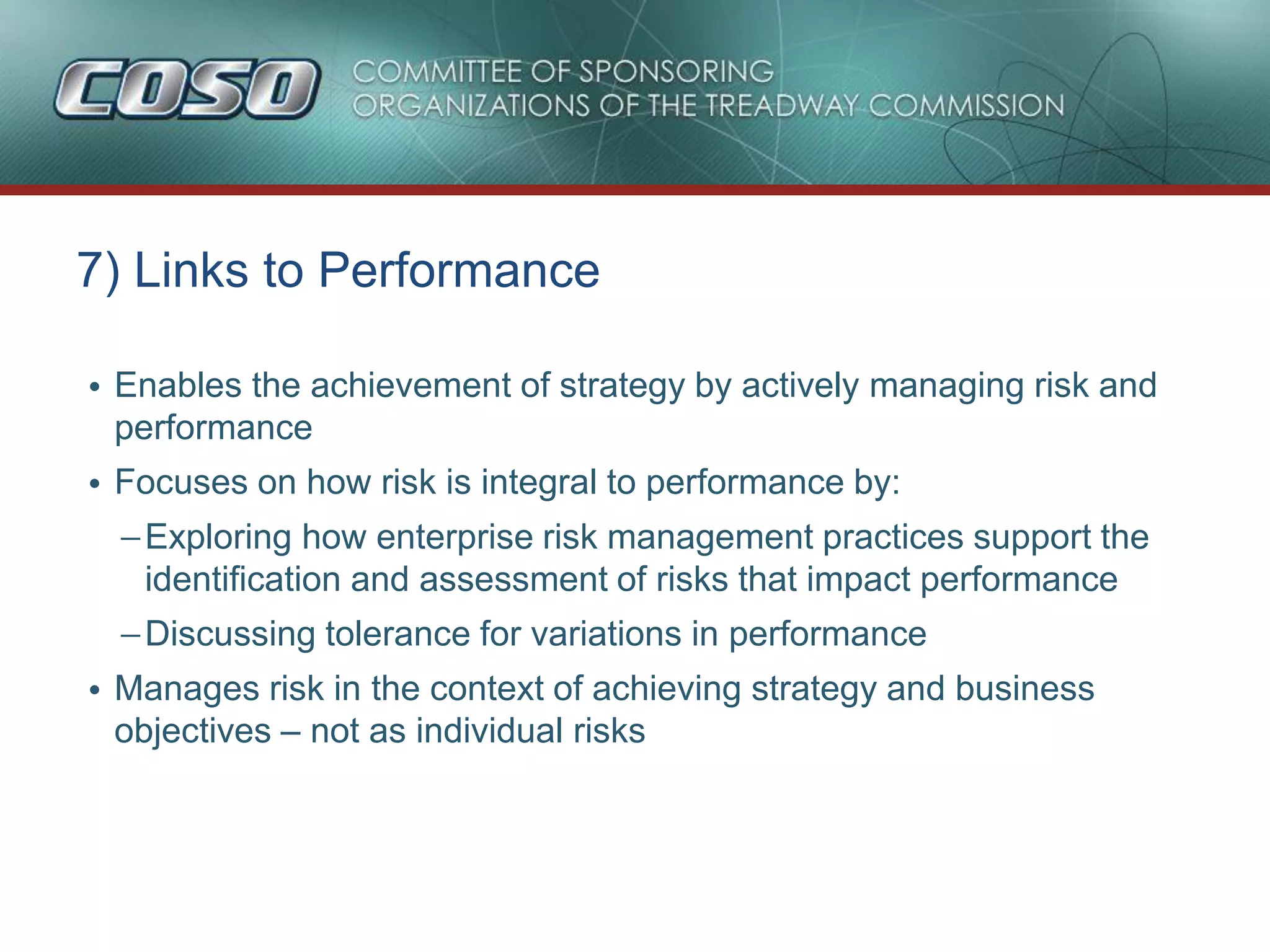 COSO ERM 2017 | PDF | Business Administration | Business