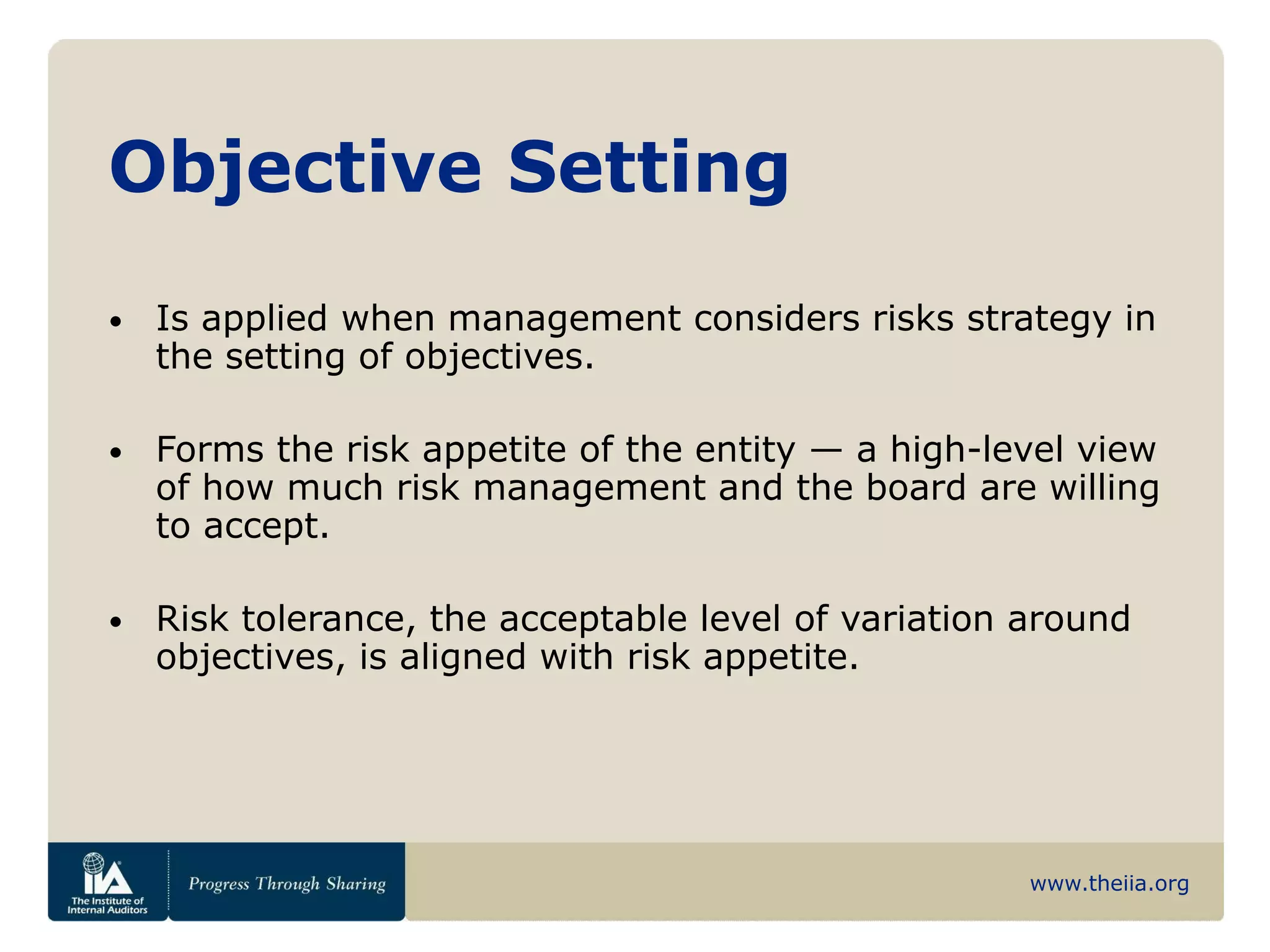 COSO ERM Framework | PPT
