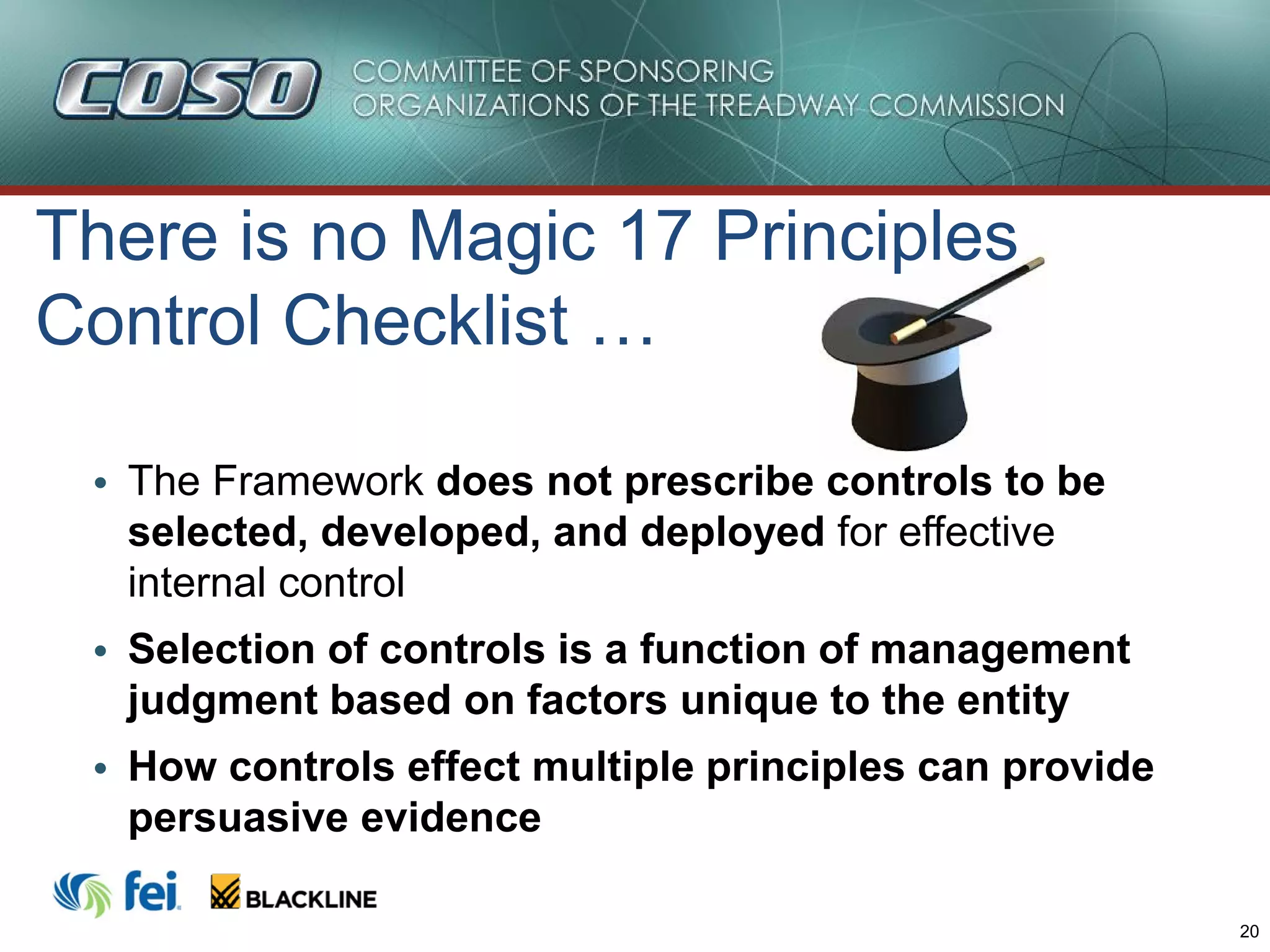 Are You Ready? Implementing COSO's Updated Internal Controls Framework ...