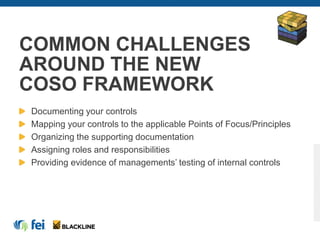Are You Ready? Implementing COSO's Updated Internal Controls Framework ...