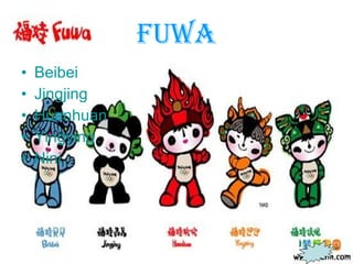 FuWa Beibei Jingjing Huanhuan Yingying Nini 