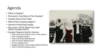 Programming with Cosplay: Embracing Costume Play in Your Library: May ...
