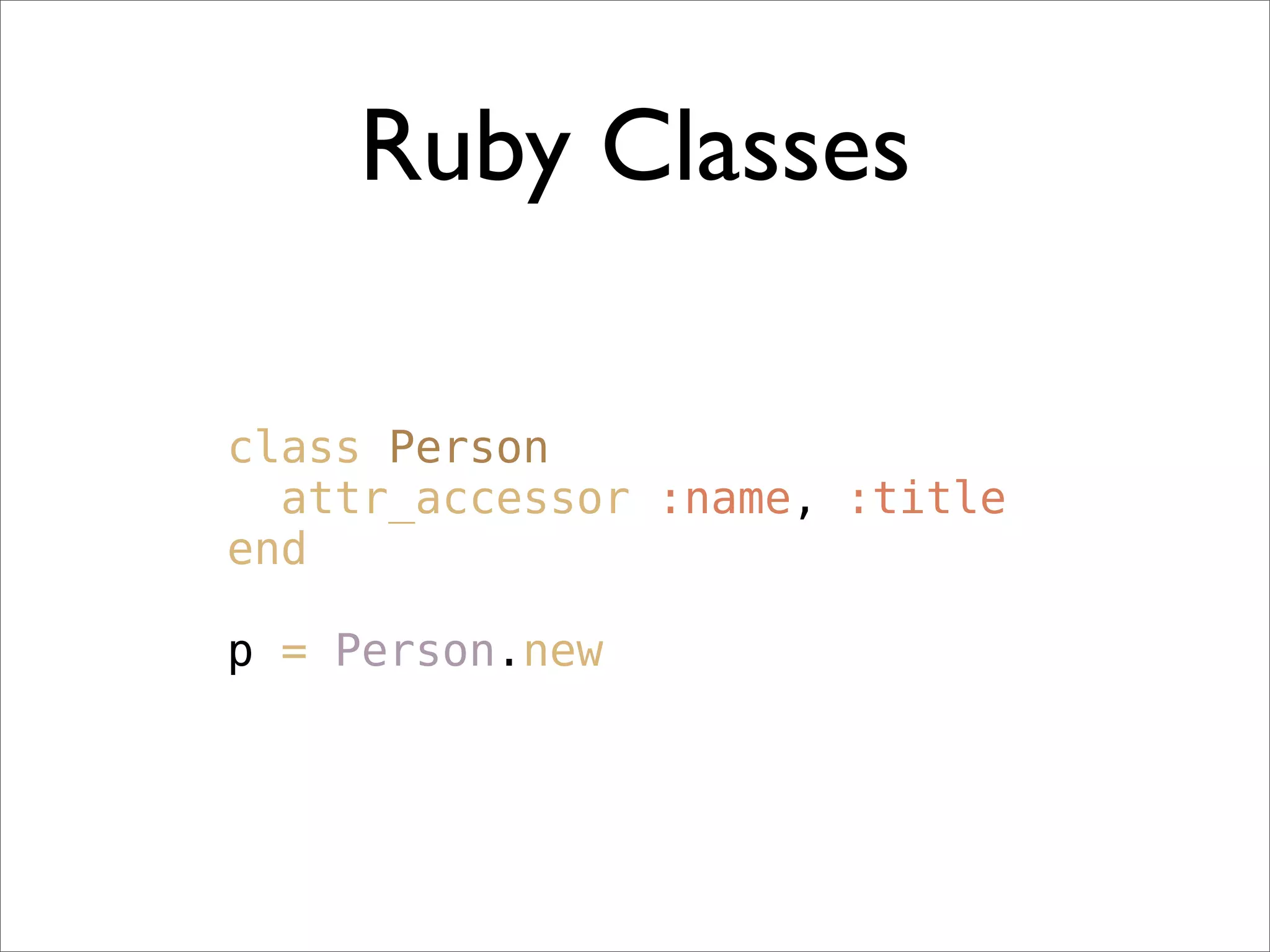 Quick Intro To JRuby