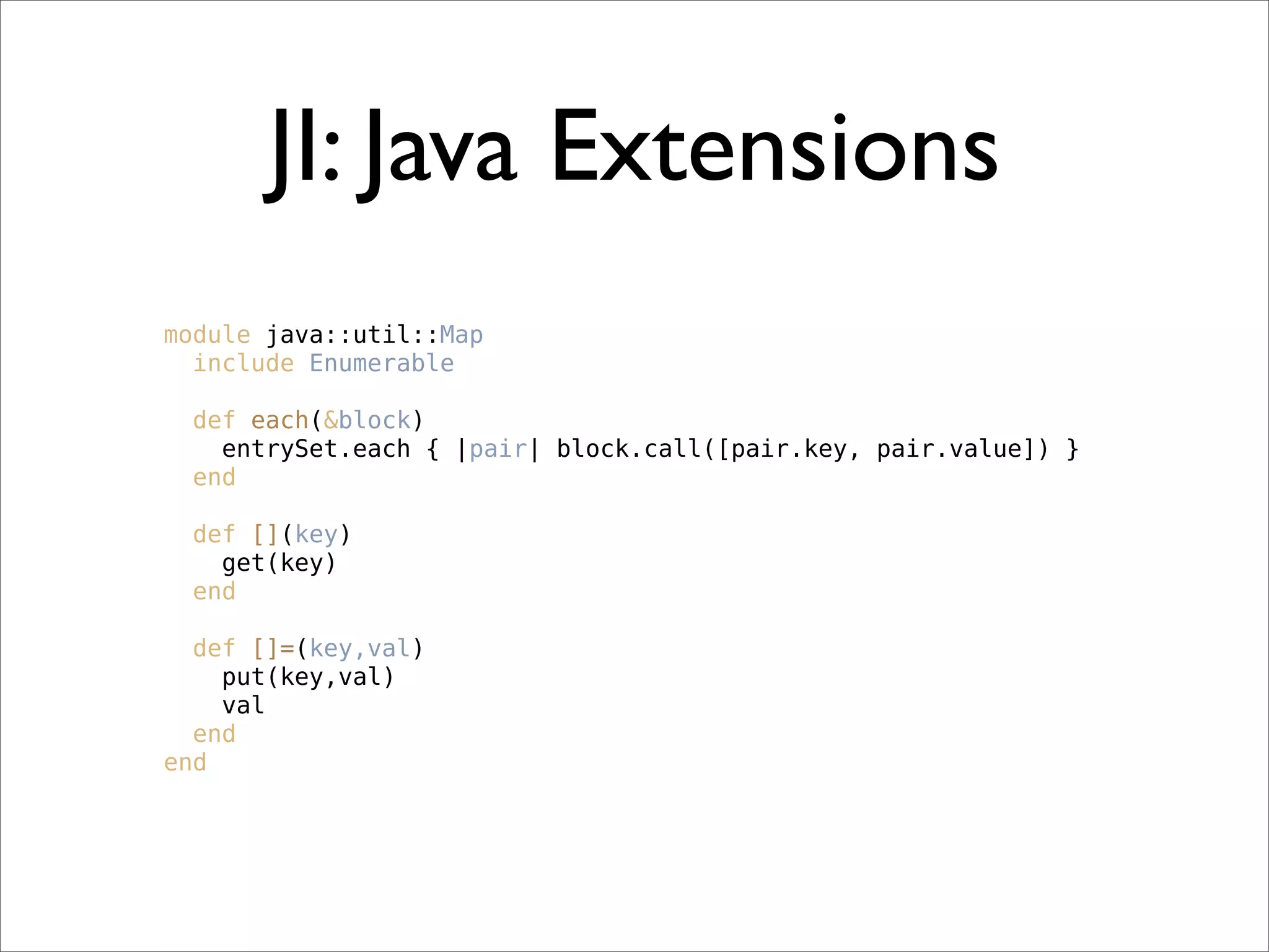 Quick Intro To JRuby