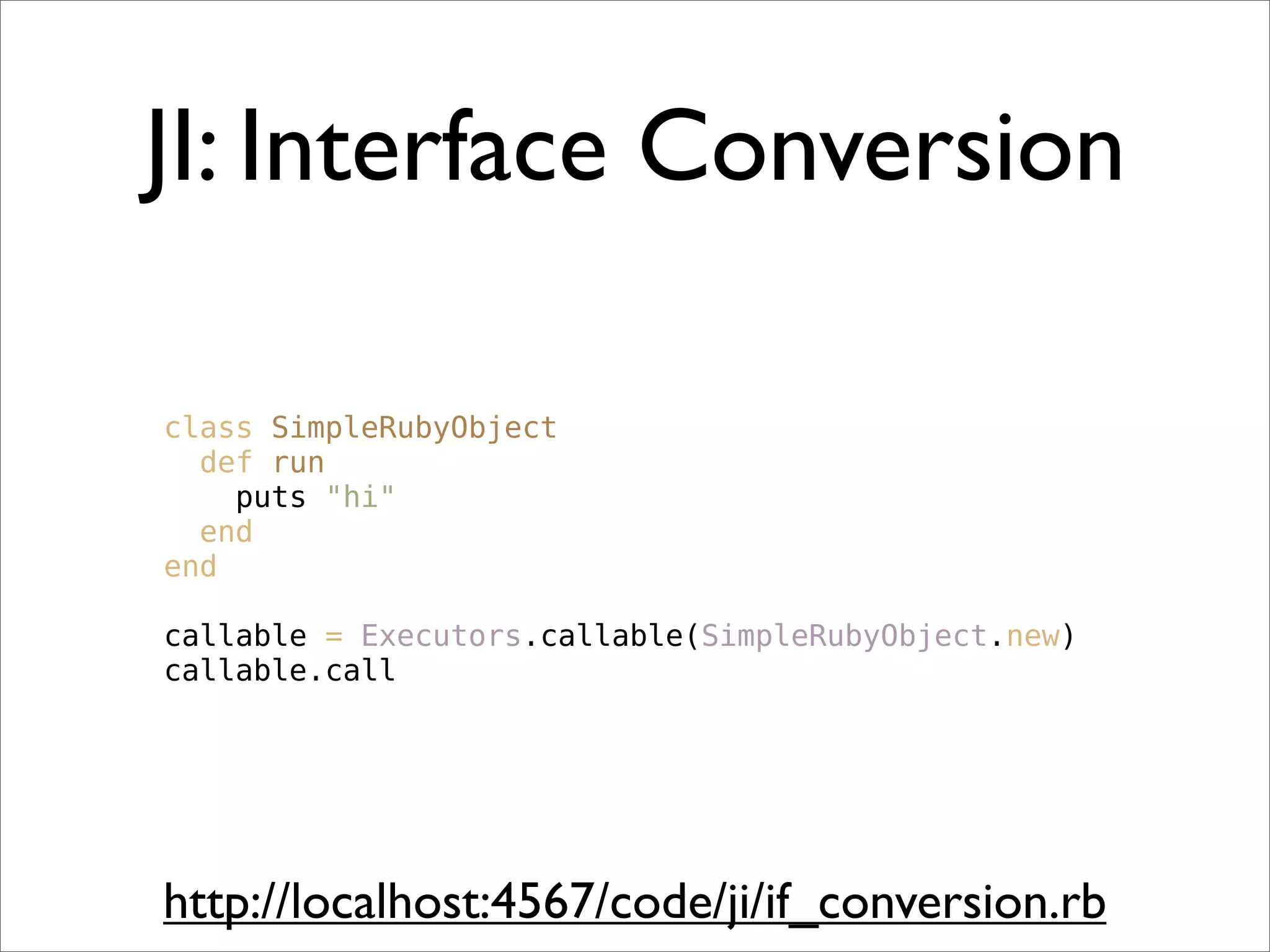 Quick Intro To JRuby