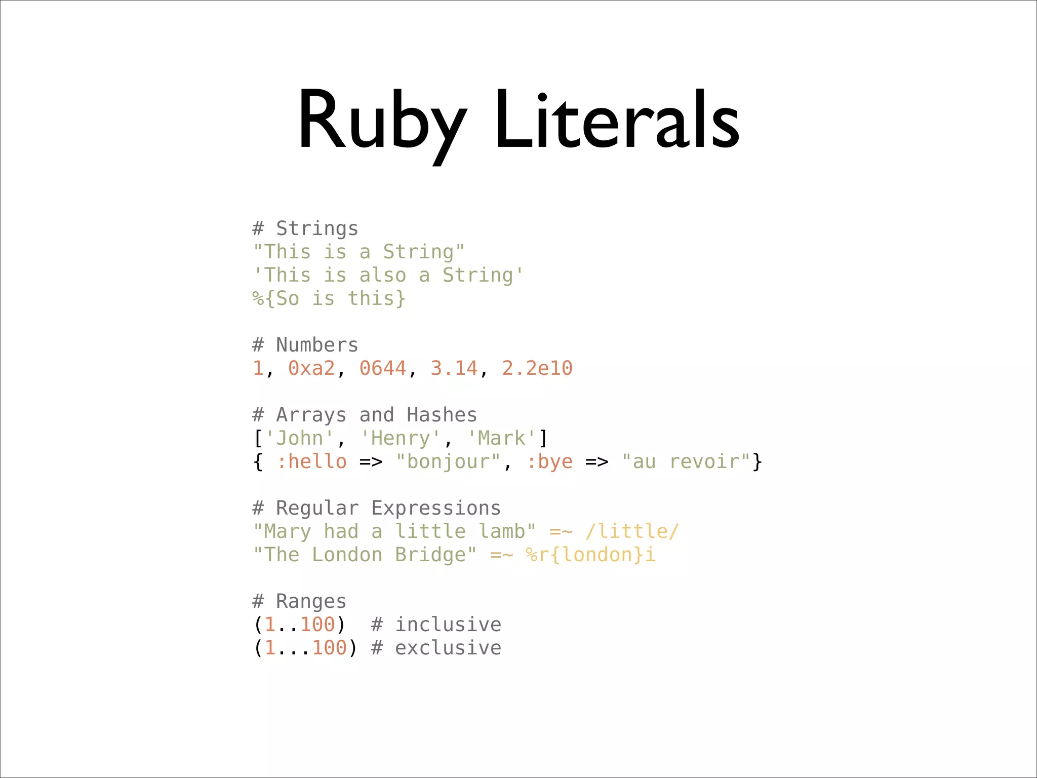 Quick Intro To JRuby