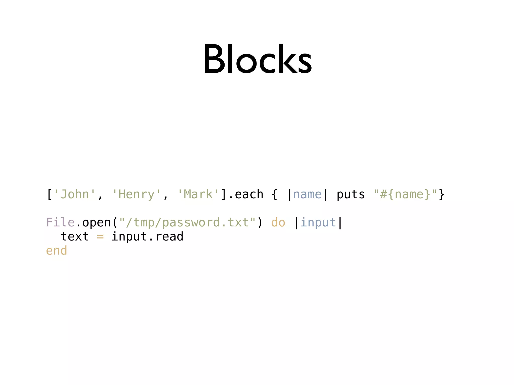 Quick Intro To JRuby