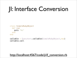 Quick Intro To JRuby