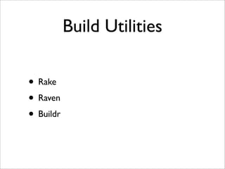 Quick Intro To JRuby