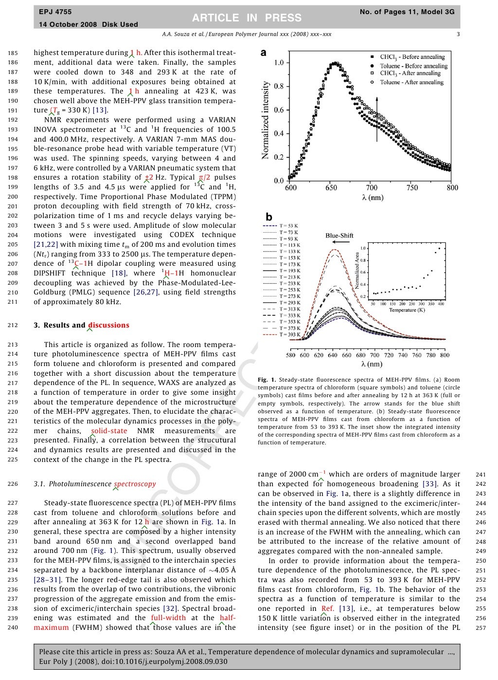 European Polymer Journal