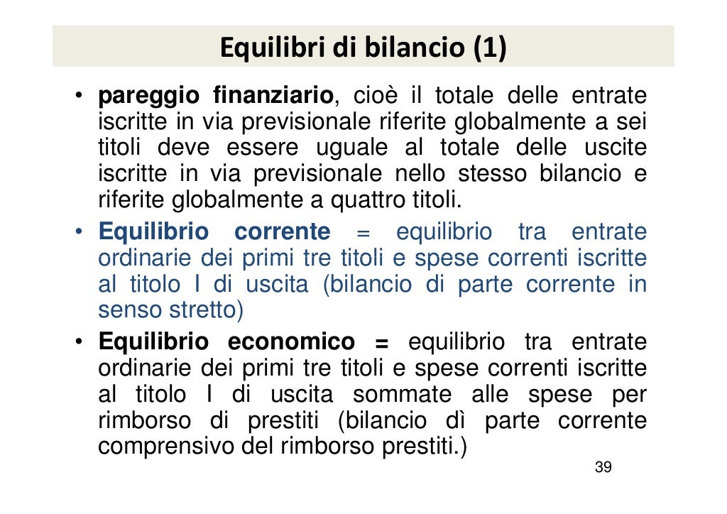 L’armonizzazione contabile e il pareggio di bilancio negli enti di ar…