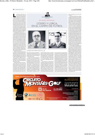 Kiosko y Más - El Diario Montañés - 26 sep. 2013 - Page #60 http://lector.kioskoymas.com/epaper/services/OnlinePrintHandler.ashx?...
1 de 1 26/09/2013 9:11
 