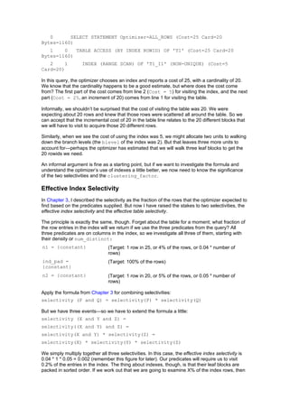 Cost Based Oracle Fundamentals | DOC