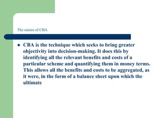 COST-BENEFIT ANALYSIS (2010)-1.ppt