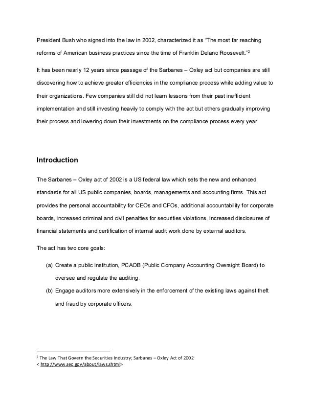 Certified Sarbanes Oxley Expert Csoe Distance Learning And