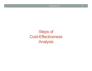 Cost Effectiveness Analysis in Health Care | PDF