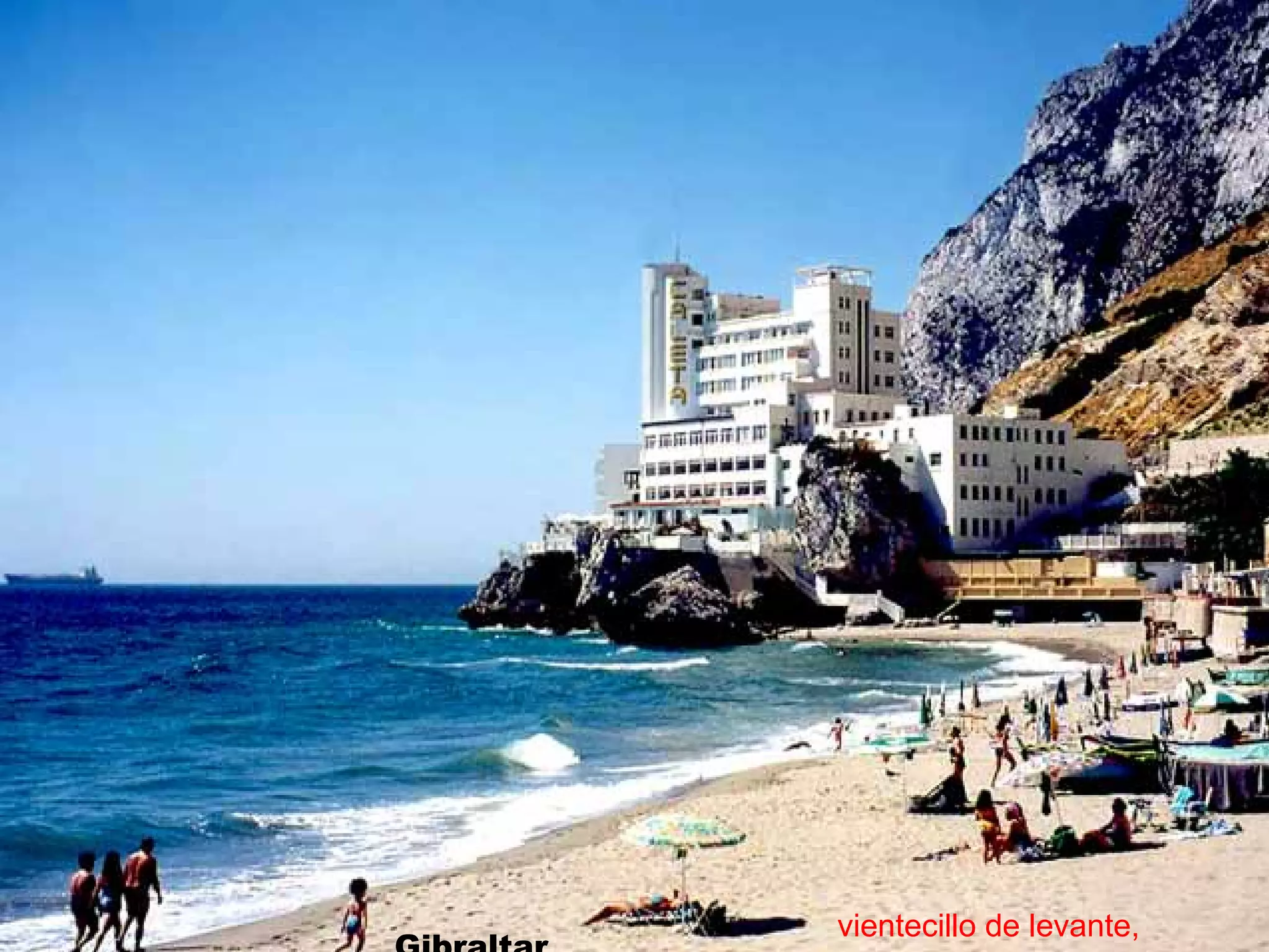 Gibraltar vientecillo de levante, 