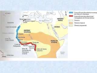 AVANÇOS DA EXPANSÃO MARÍTIMA E TERRRESTRE 