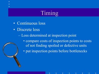 Special Production Issues: Lost Units and Accretion | PPT