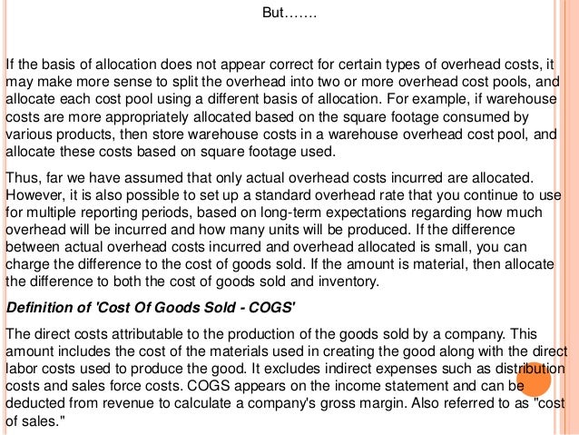 factory overhead allocation method Chapter 26(11)/cost allocation and activity-based costing 414 2 the selection of the factory overhead allocation method is important because the method selected. factory overhead allocation method Chapter 26(11)/cost allocation and activity-based costing 414 2 the selection of the factory overhead allocation method is important because the method selected.