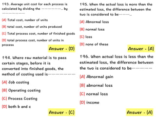  Cost accounting mcq 5