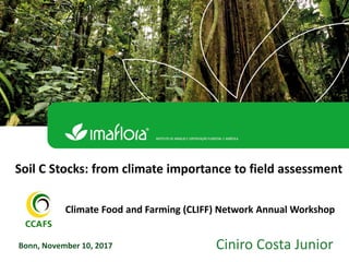 Costa, Ciniro Jr - Climate Food and Farming CLIFF Network annual workshop November 2017