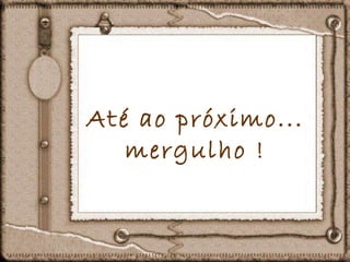 1962 Até ao próximo... mergulho ! 