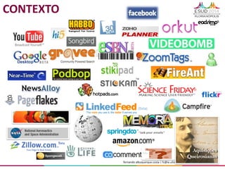 fernando albuquerque costa | fc@ie.ulisboa.pt| aprendercom.org/comtic
CONTEXTO
 