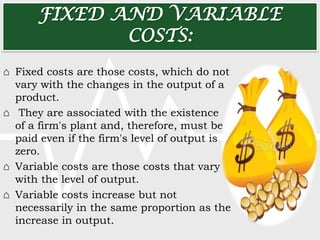 Cost analysis