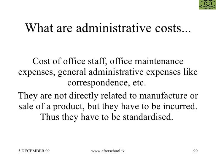 Cost analysis for entrepreneurs