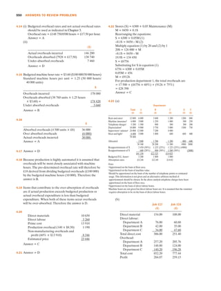 Cost and management accounting | PDF