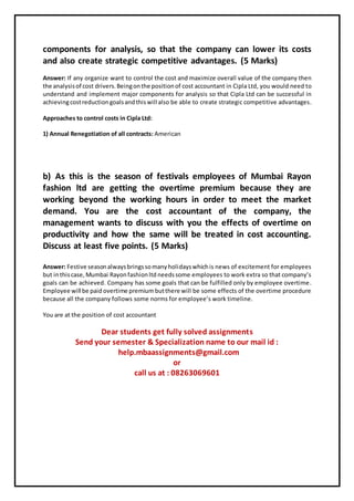 Cost And Management Accounting 2 1 Pdf Cost And Management Accounting 2 1 Pdf