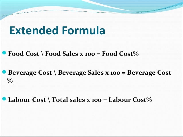 what is cost of sales