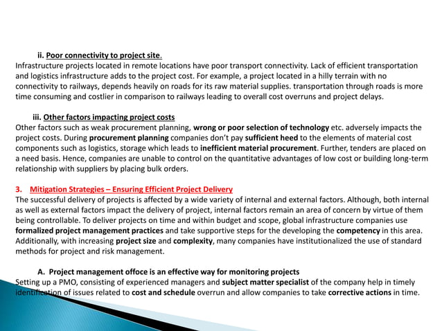 Cost and time overruns in indian construction industry | PPT