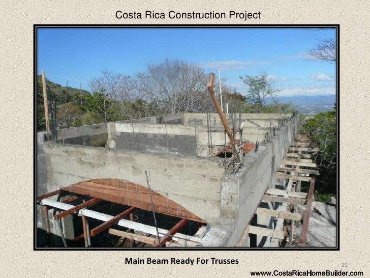 Costa Rica Constructions Foundations And Walls