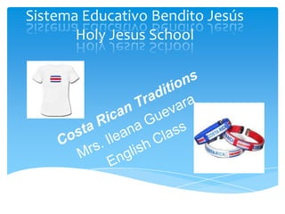 Sistema Educativo Bendito Jesús
       Holy Jesus School
 