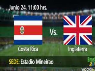 Costa Rica vs Inglaterra
 