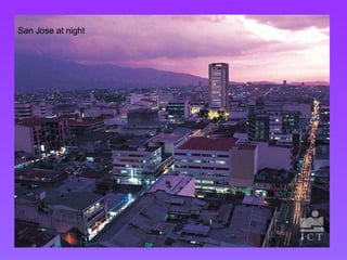 San Jose at night 