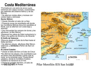 Morfología de las costas españolas | PPT
