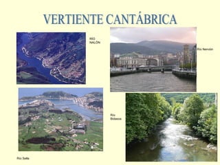VERTIENTE CANTÁBRICA RÍO NALÓN Río Nervión Río Sella Río Bidasoa 