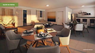 ILUSTRAÇÃO ARTÍSTICA
SALÃO DE FESTAS
 