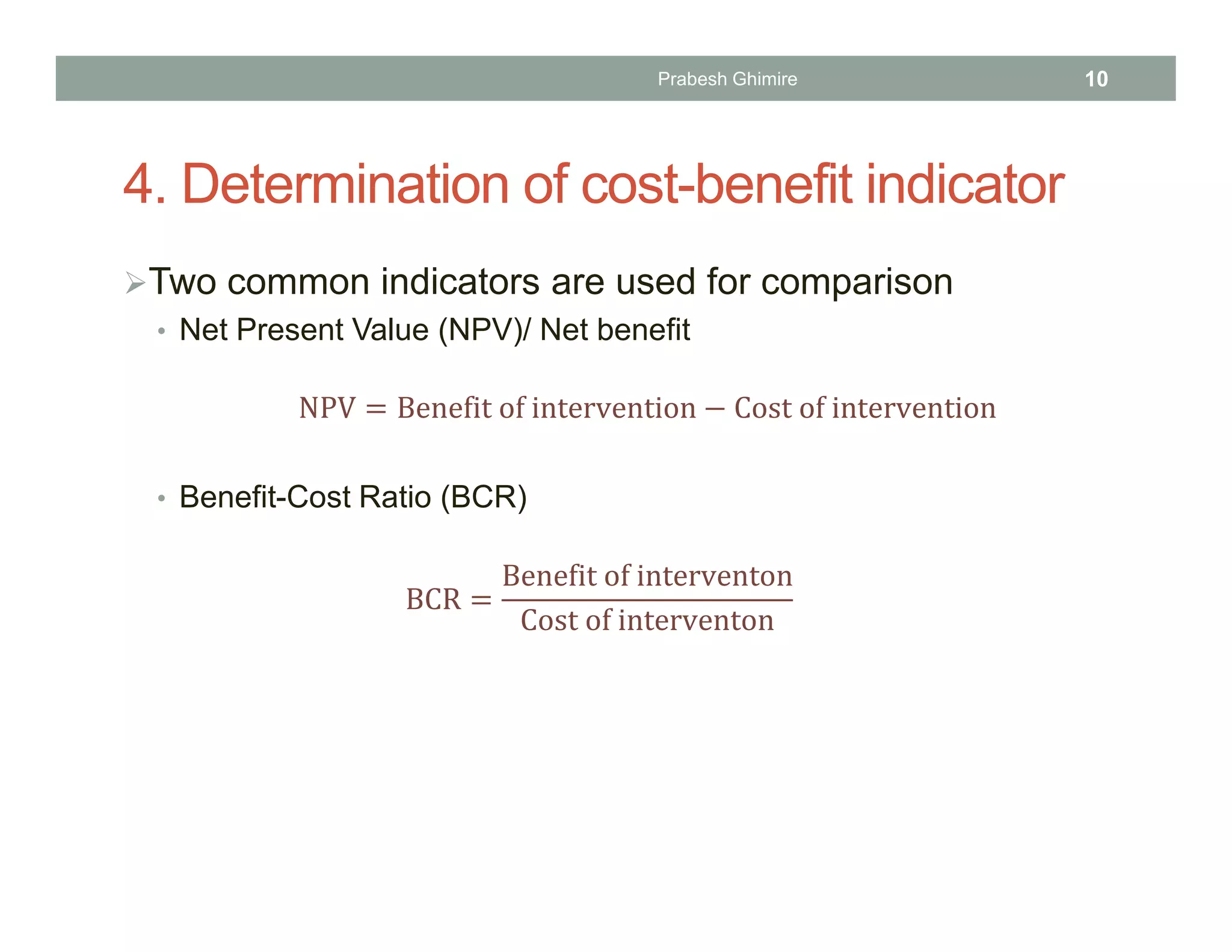 Cost Benefit Analysis in Health Care | PDF