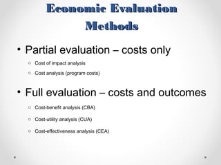 Cost Benefit Analysis | PPT