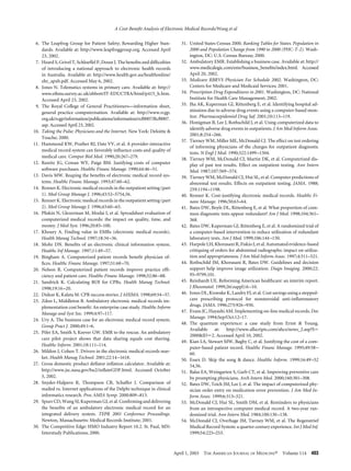 Cost benefit EMR | PDF