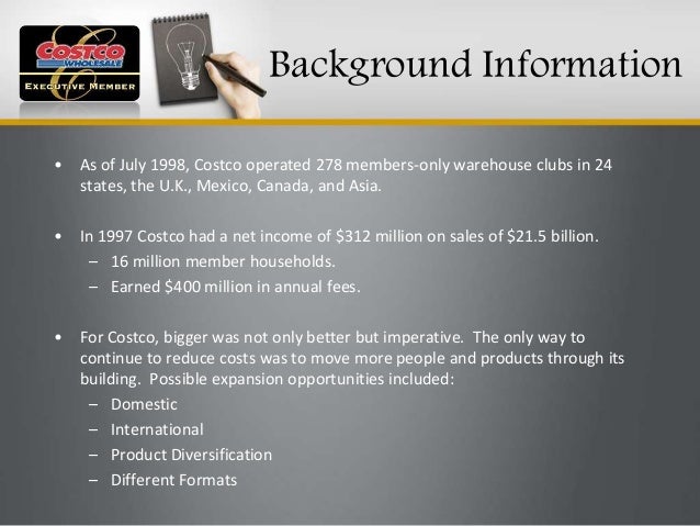 Costco case analysis term papers image