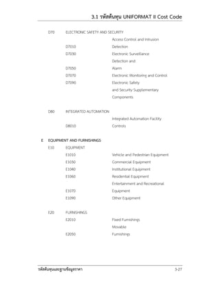 Cost code manual | PDF