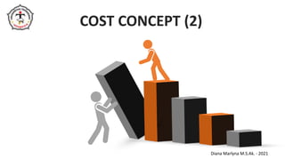 COST CONCEPT (2)
Diana Marlyna M.S.Ak. - 2021
 