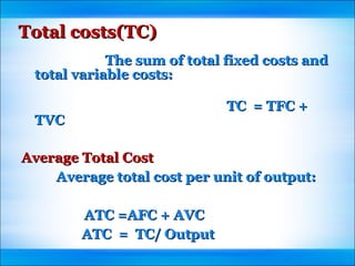 Cost Concepts | PPT